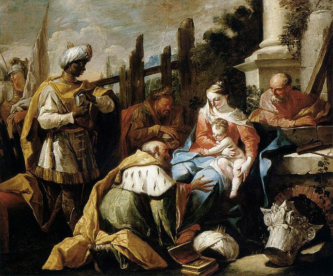 Gaspare Diziani The Adoration of the Magi